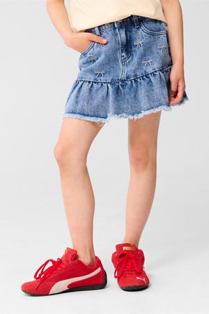 denim spijkerrok medium blue denim