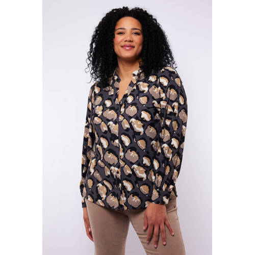 Exxcellent blouse grijsblauw afbeelding