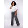 Exxcellent wide leg jeans grey denim