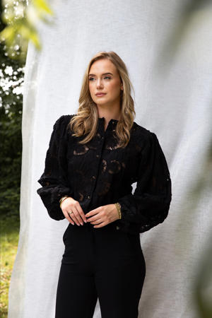 blouse zwart