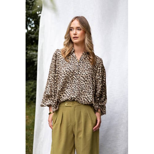 ICNK.Amsterdam blouse beige afbeelding