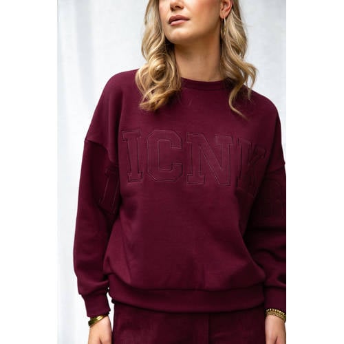 ICNK.Amsterdam sweater donkerrood afbeelding