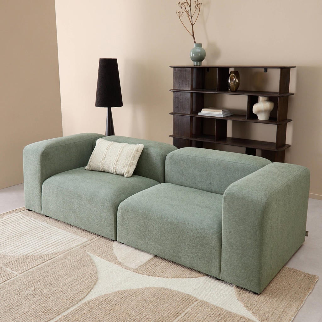 Studio LIVIT 3-zitsbank Ylva - groen/blauw