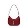 Furla leren schoudertas Goccia S donkerrood