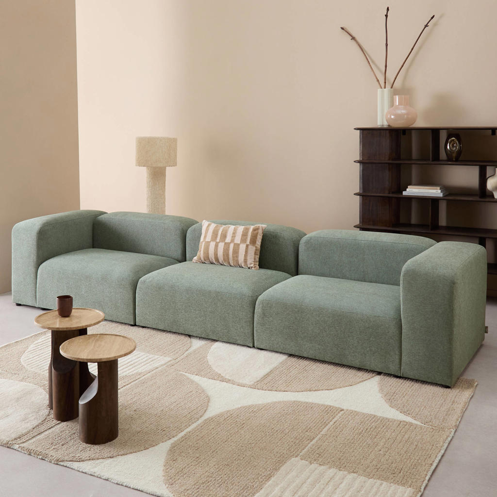 Studio LIVIT 4-zitsbank Ylva - groen/blauw
