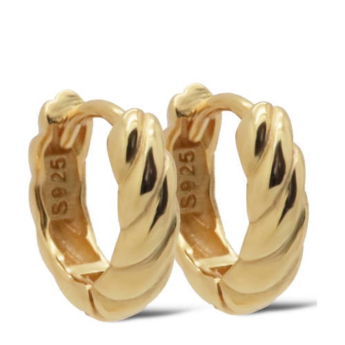 KARMA Jewelry gold plated oorbellen Joya Twist afbeelding