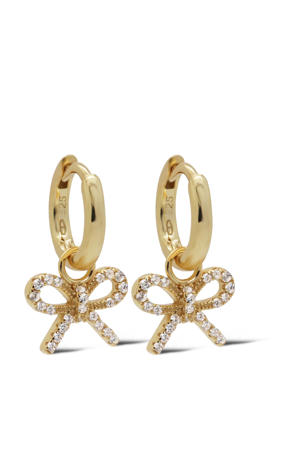 gold plated oorbellen Belle