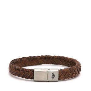 leren armband Victorian bruin