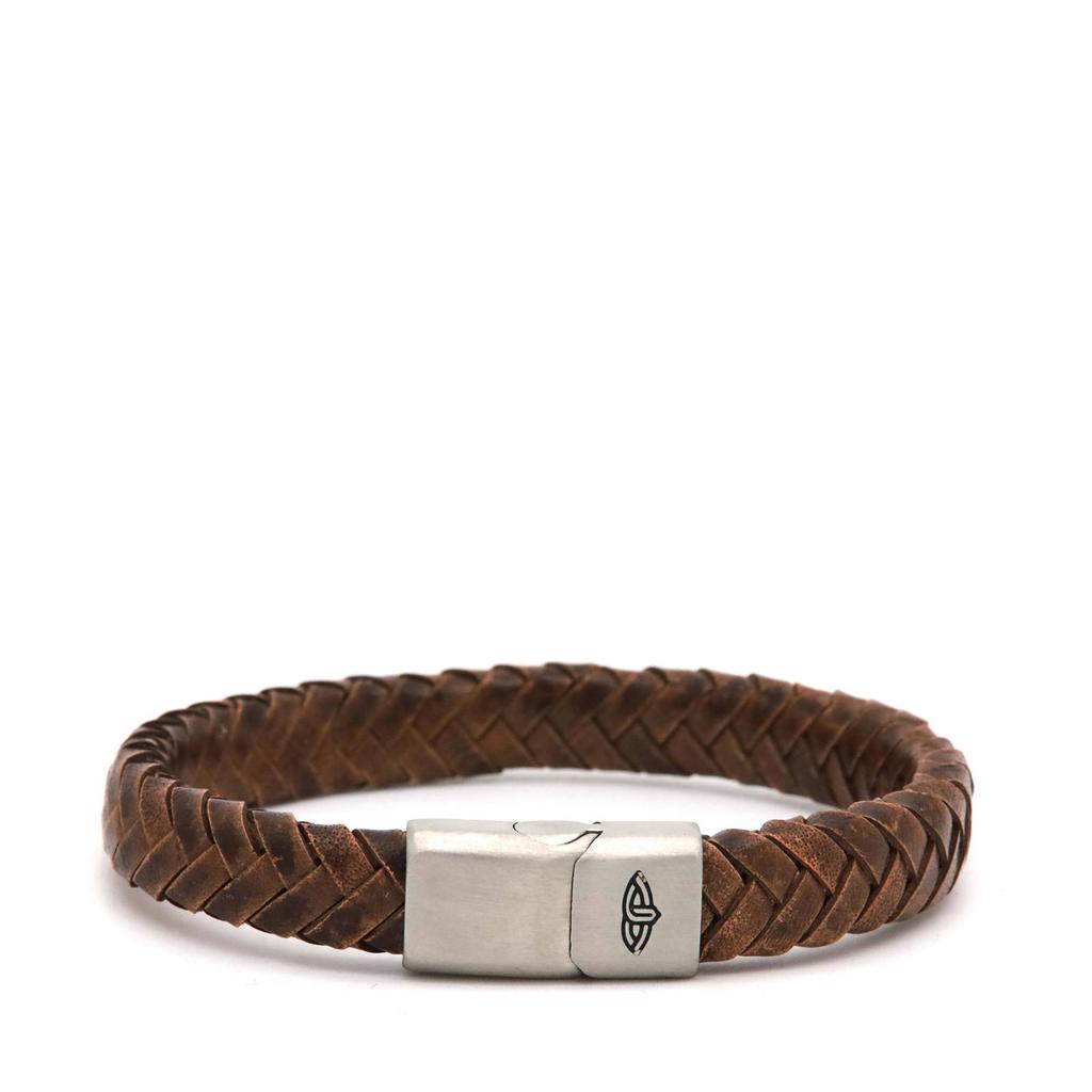 KARMA Jewelry leren armband Victorian bruin