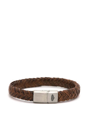 leren armband Victorian bruin