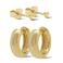 KARMA Jewelry gold plated oorbellen Juna (set van 2)