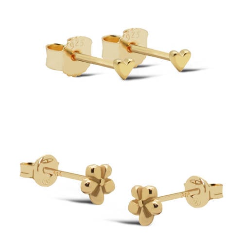 KARMA Jewelry gold plated oorbellen Rosie afbeelding