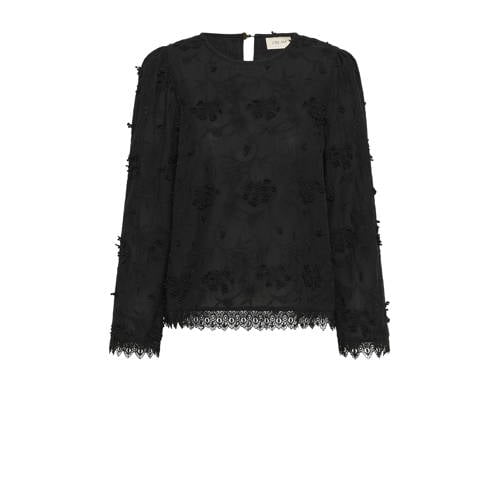 Cream top zwart afbeelding