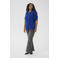 Kaffe Curve top blauw met lurex
