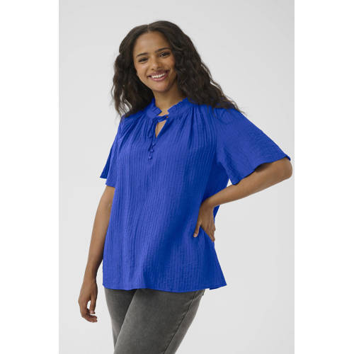 Kaffe Curve top blauw afbeelding