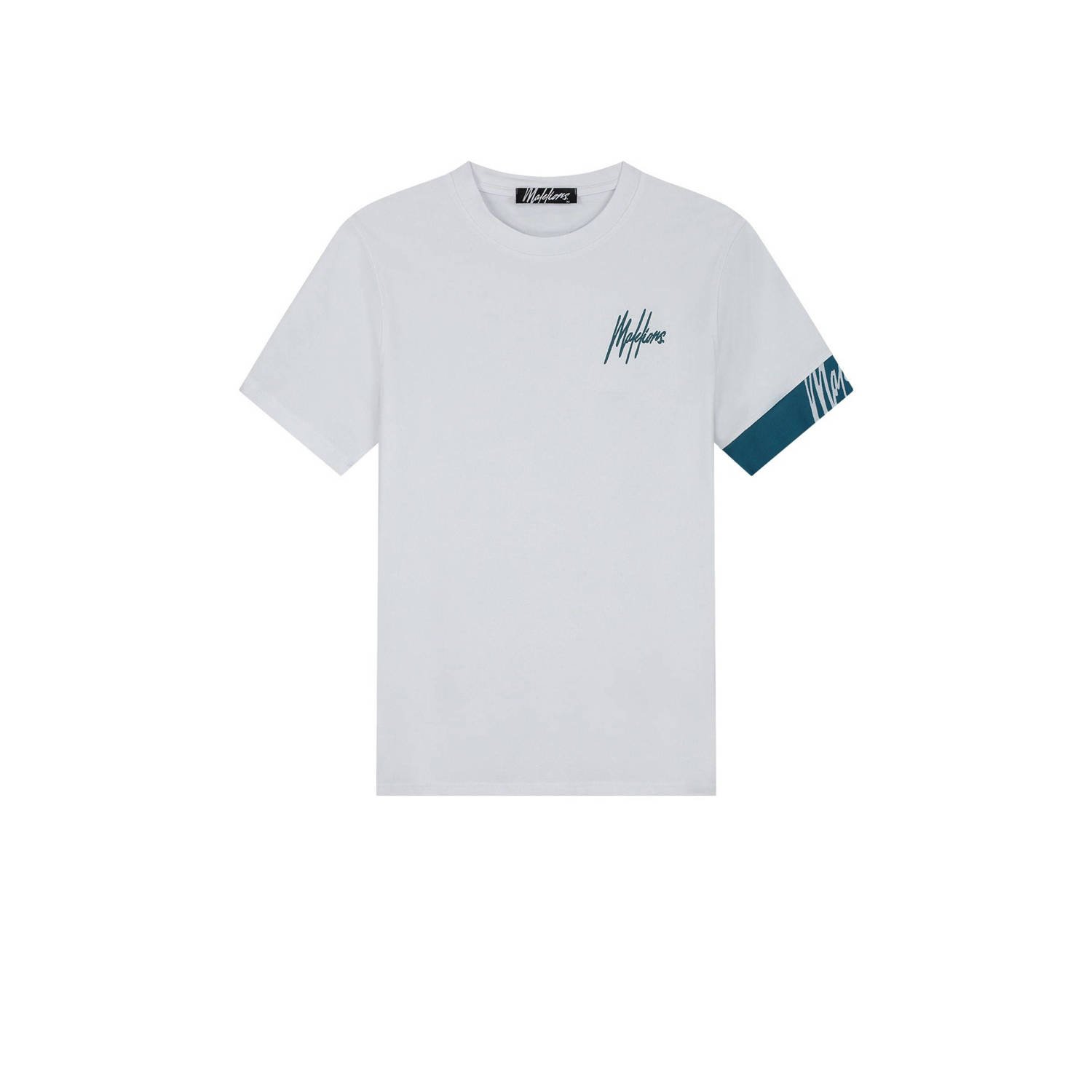 Malelions regular T-shirt wit