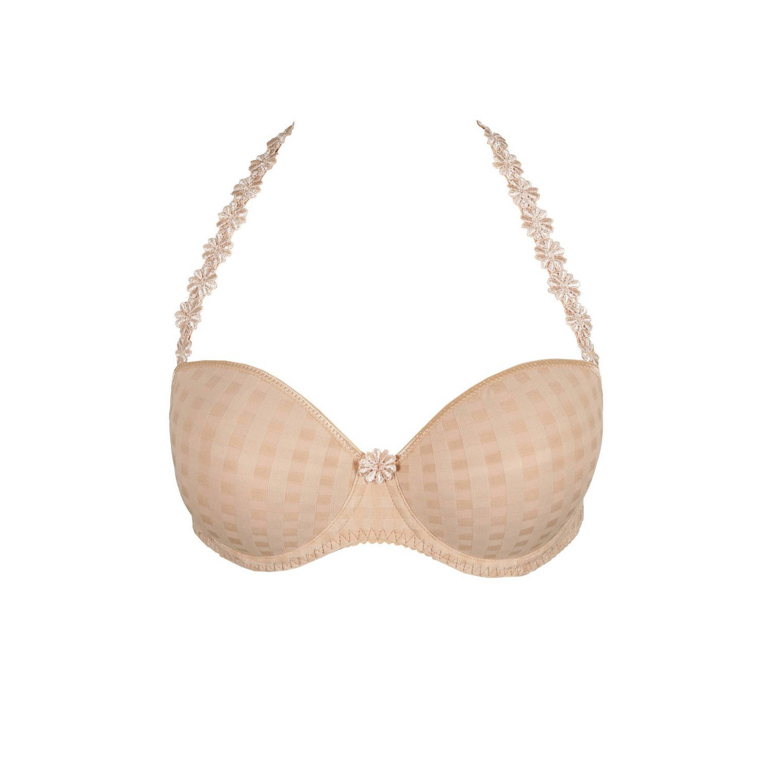 Marie Jo voorgevormde strapless beugelbh Avero beige