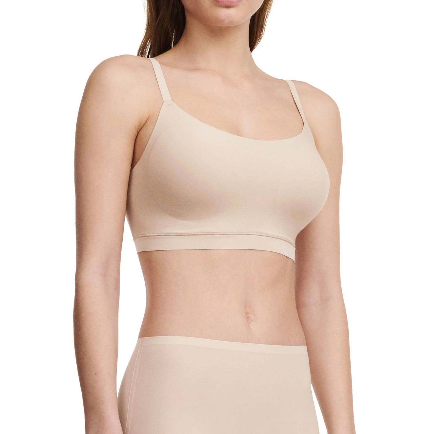 Chantelle seamless one size maxislip Soft Stretch beige
