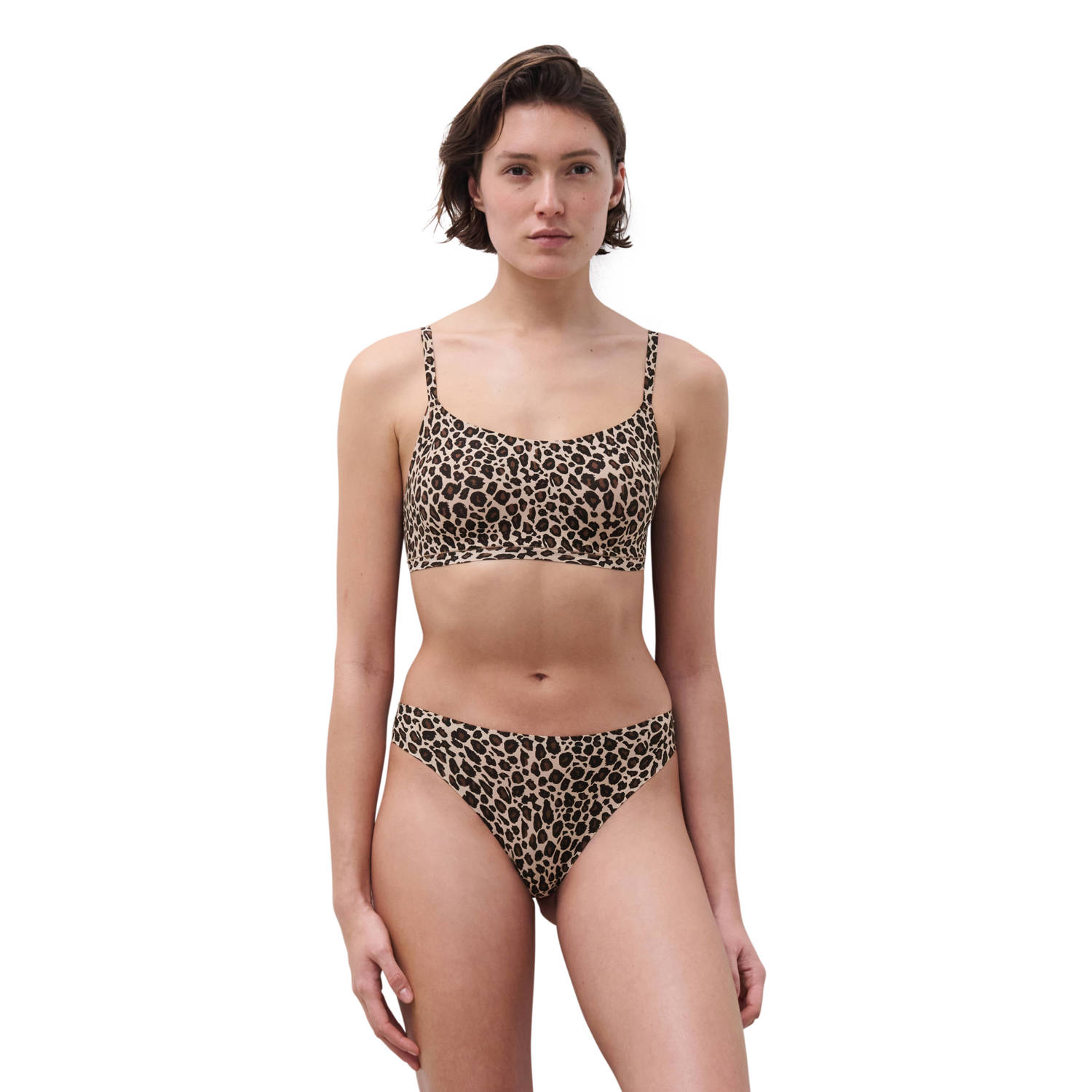 Chantelle seamless one size string Soft Stretch beige bruin