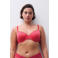 Chantelle voorgevormde T-shirt-bh met beugel Champs Elysees rood