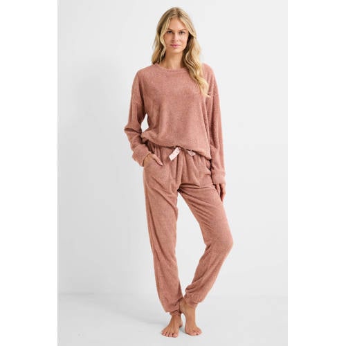 Dreamcovers fleece huispak oudroze afbeelding