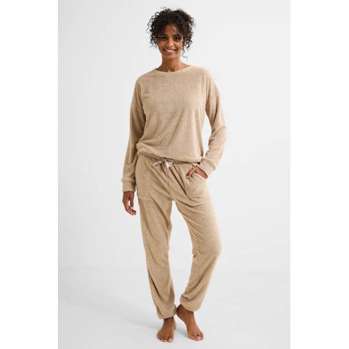 Dreamcovers fleece huispak beige afbeelding