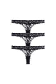 thumbnail: Dorina Curve string New Lana (set van 3) zwart