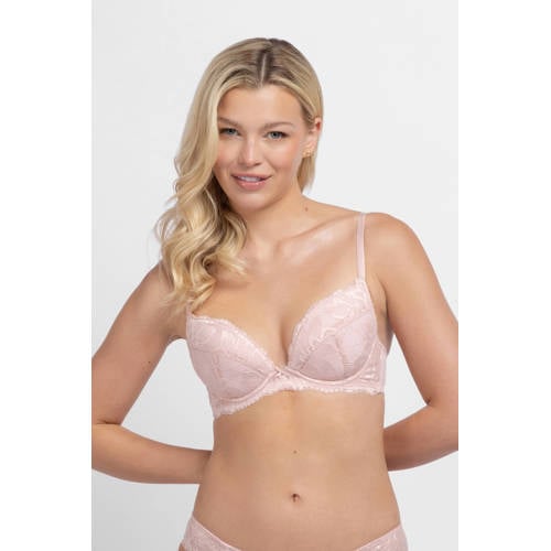 Dorina voorgevormde beugelbh Perfect Lace lichtroze afbeelding