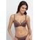 Dorina voorgevormde push-up bh Origins (set van 2) bruin/roze
