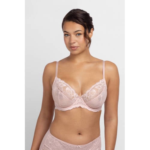 Dorina Curve niet-voorgevormde beugelbh Perfect Lace lichtroze afbeelding