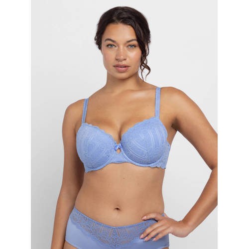 Dorina Curve voorgevormde beugelbh Celine (set van 2) lila/donkerblauw afbeelding