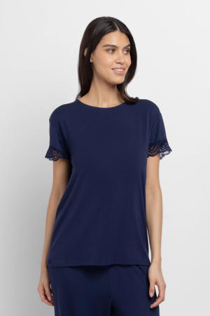 pyjamatop Aurora donkerblauw