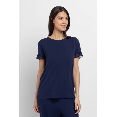 Dorina Curve pyjamatop Aurora donkerblauw afbeelding