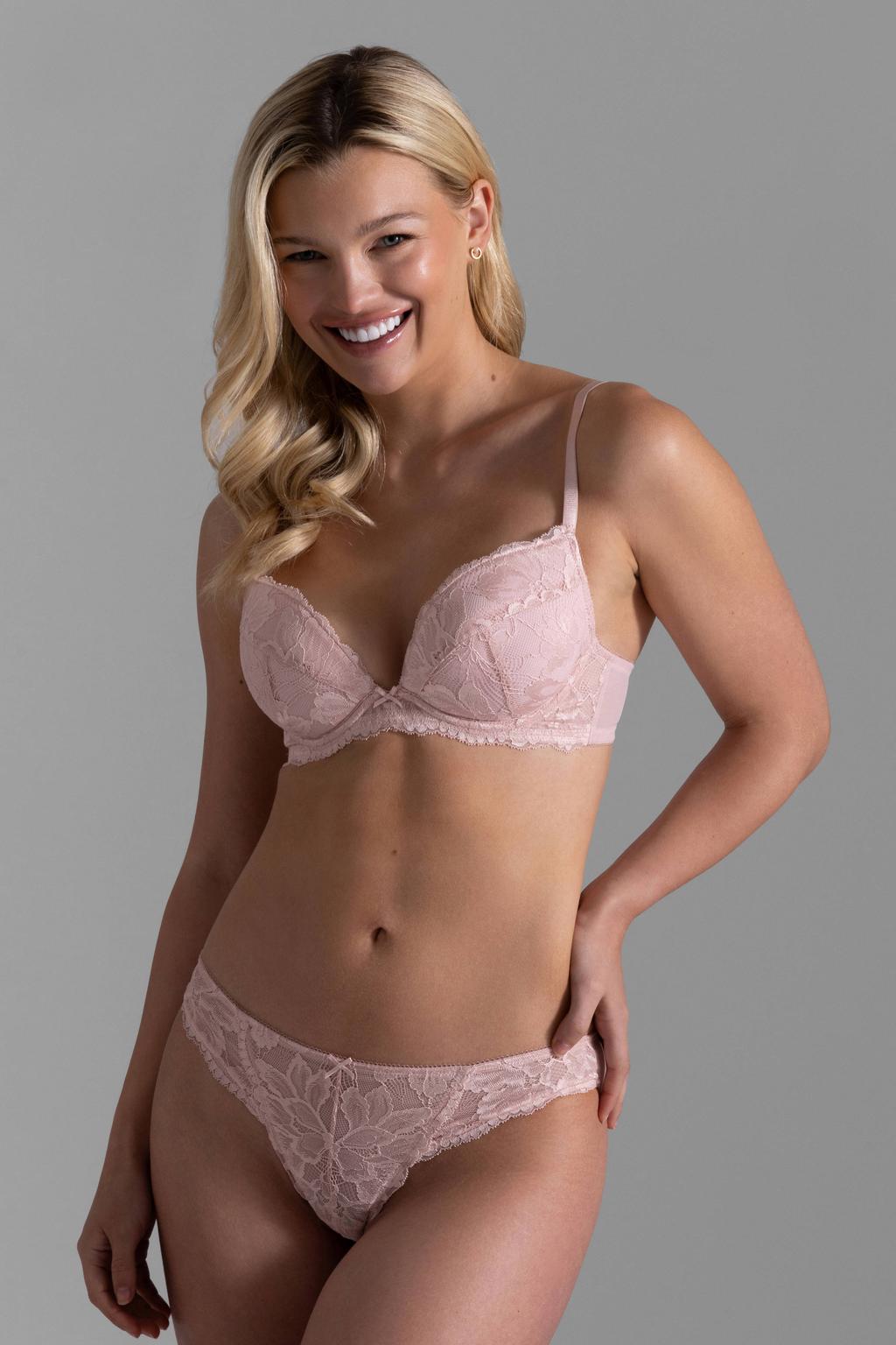 Dorina Curve brazilian Perfect Lace lichtroze