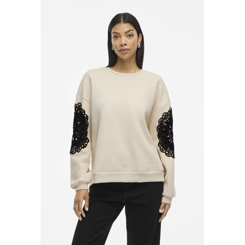VILA sweater ecru afbeelding