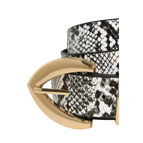 JJXX riem met slangenprint JXSANTAANA beige afbeelding