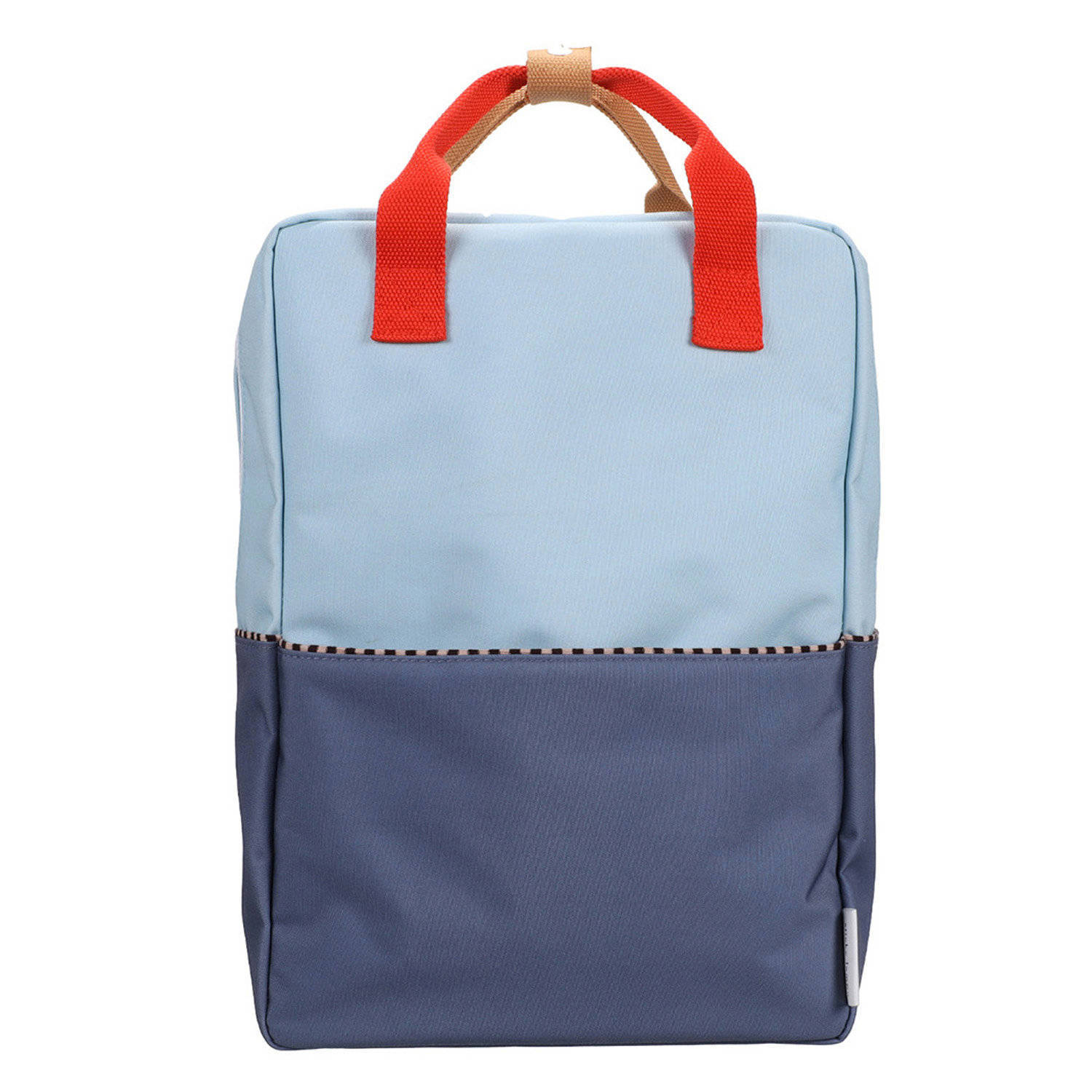 Sticky Lemon rugzak Large Colourblocking Wonders blauw
