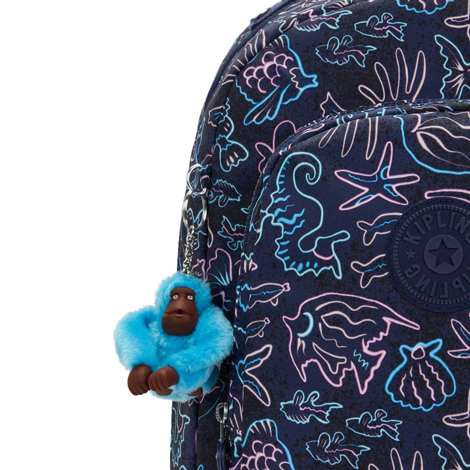 Kipling rugzak Class Room donkerblauw
