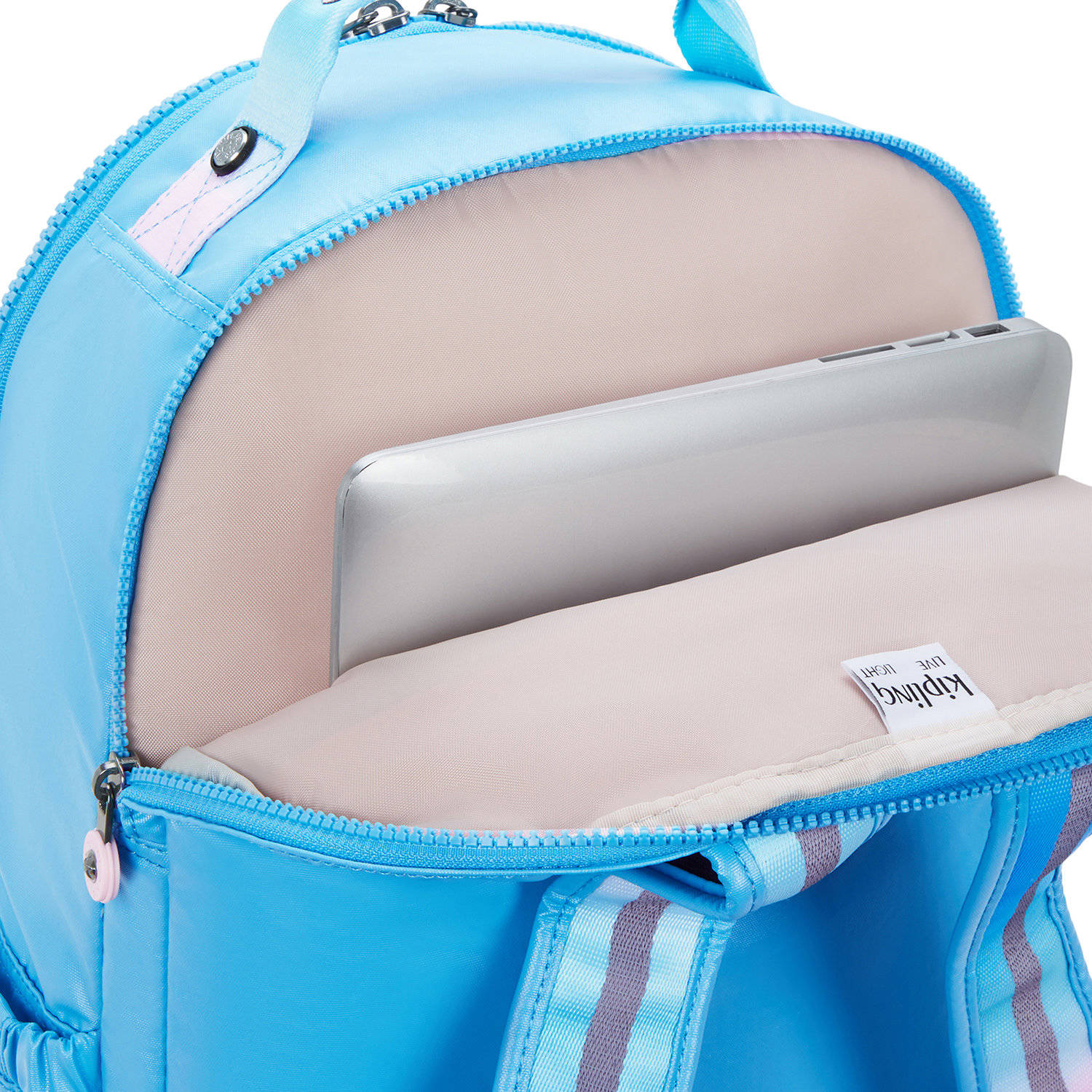 Kipling rugzak Seoul Lap blauw