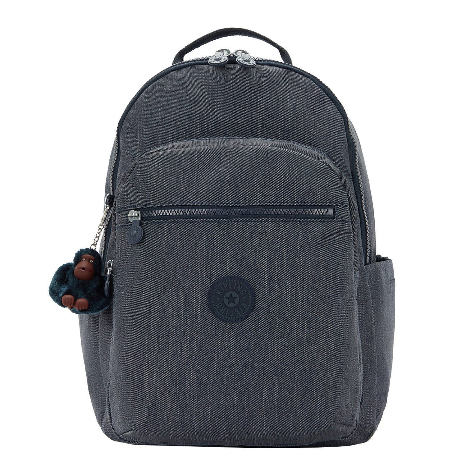 Kipling rugzak Seoul College donkerblauw