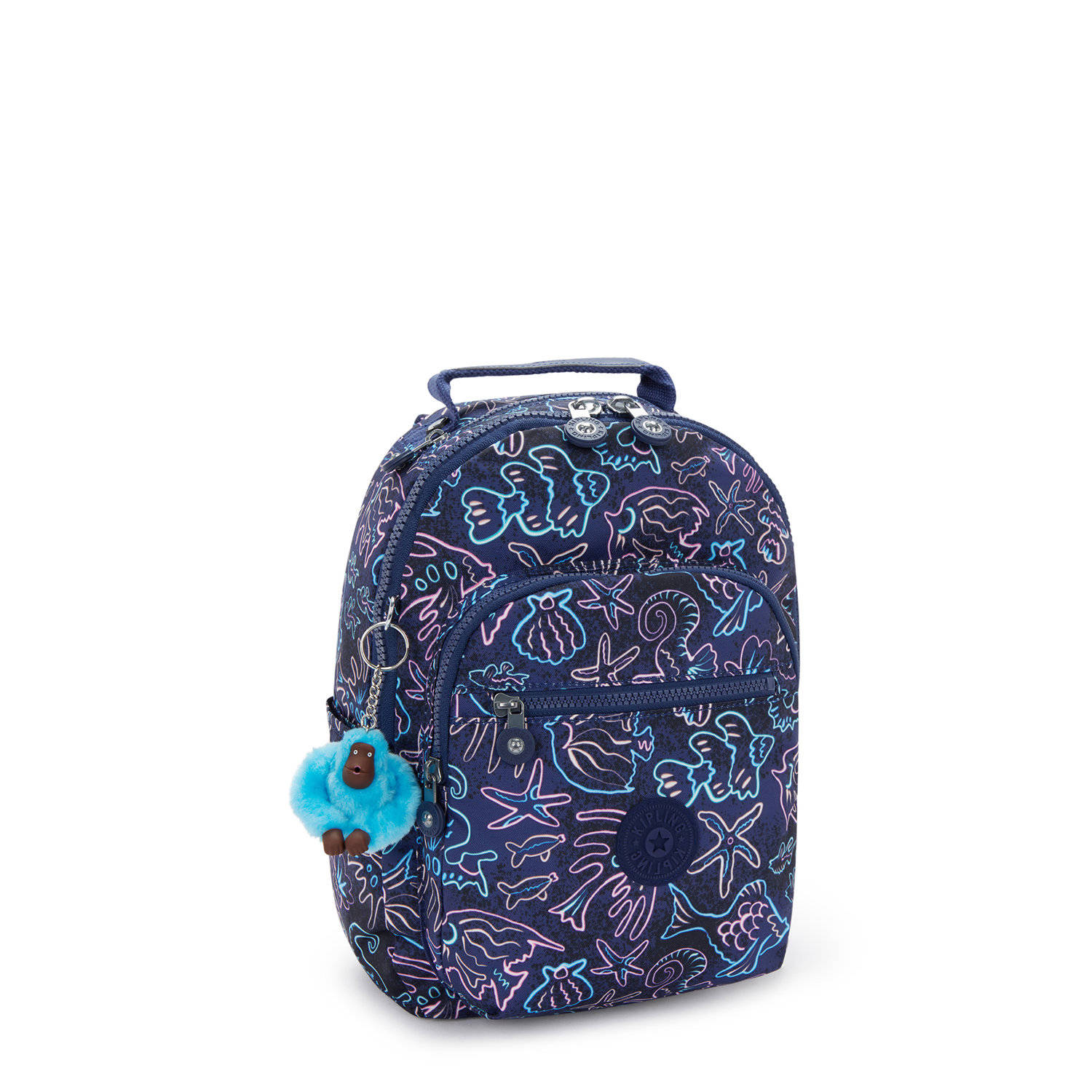 Kipling rugzak Seoul S donkerblauw