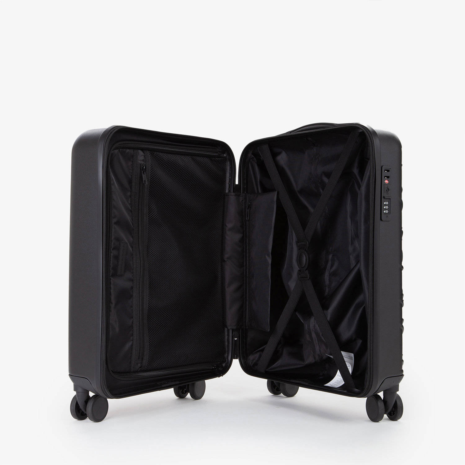 Valentino trolley Mars 54 cm. zwart