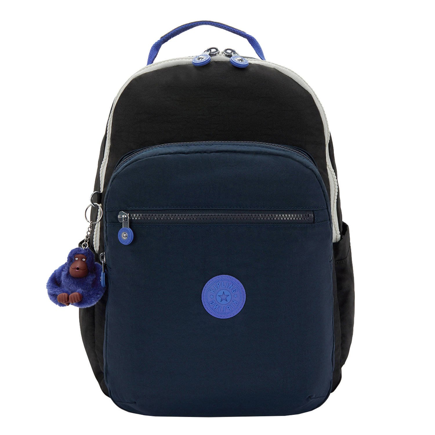 Kipling rugzak Seoul College donkerblauw zwart