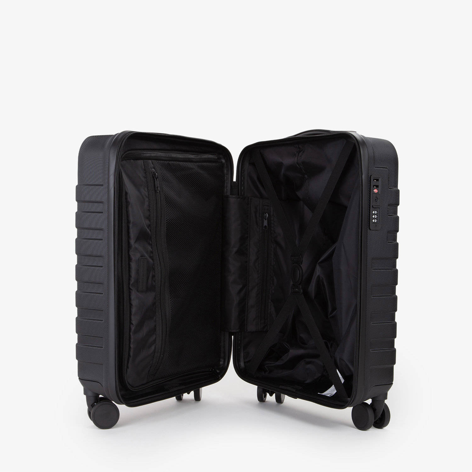 Valentino trolley Starlight 54 cm. zwart