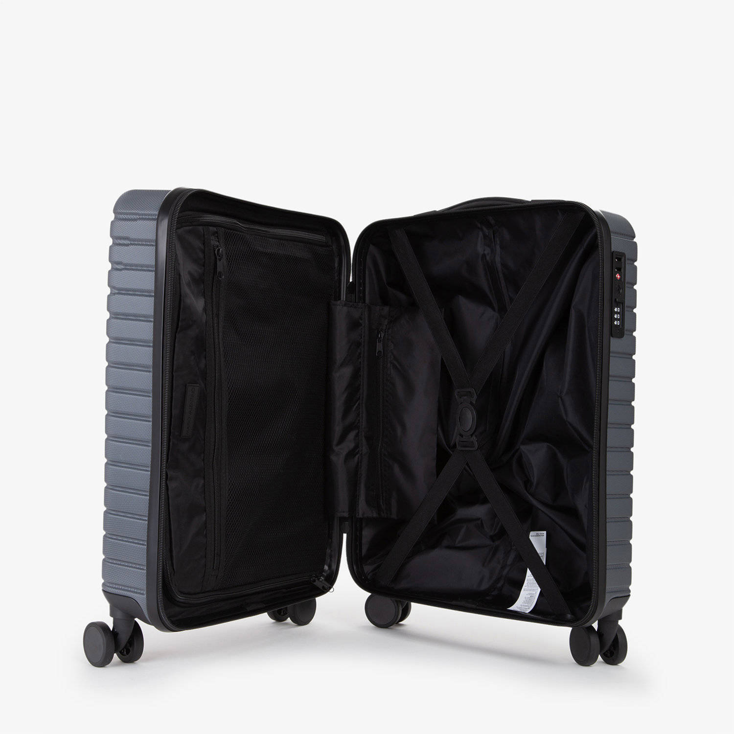 Valentino trolley Mercury 54 cm. grijs