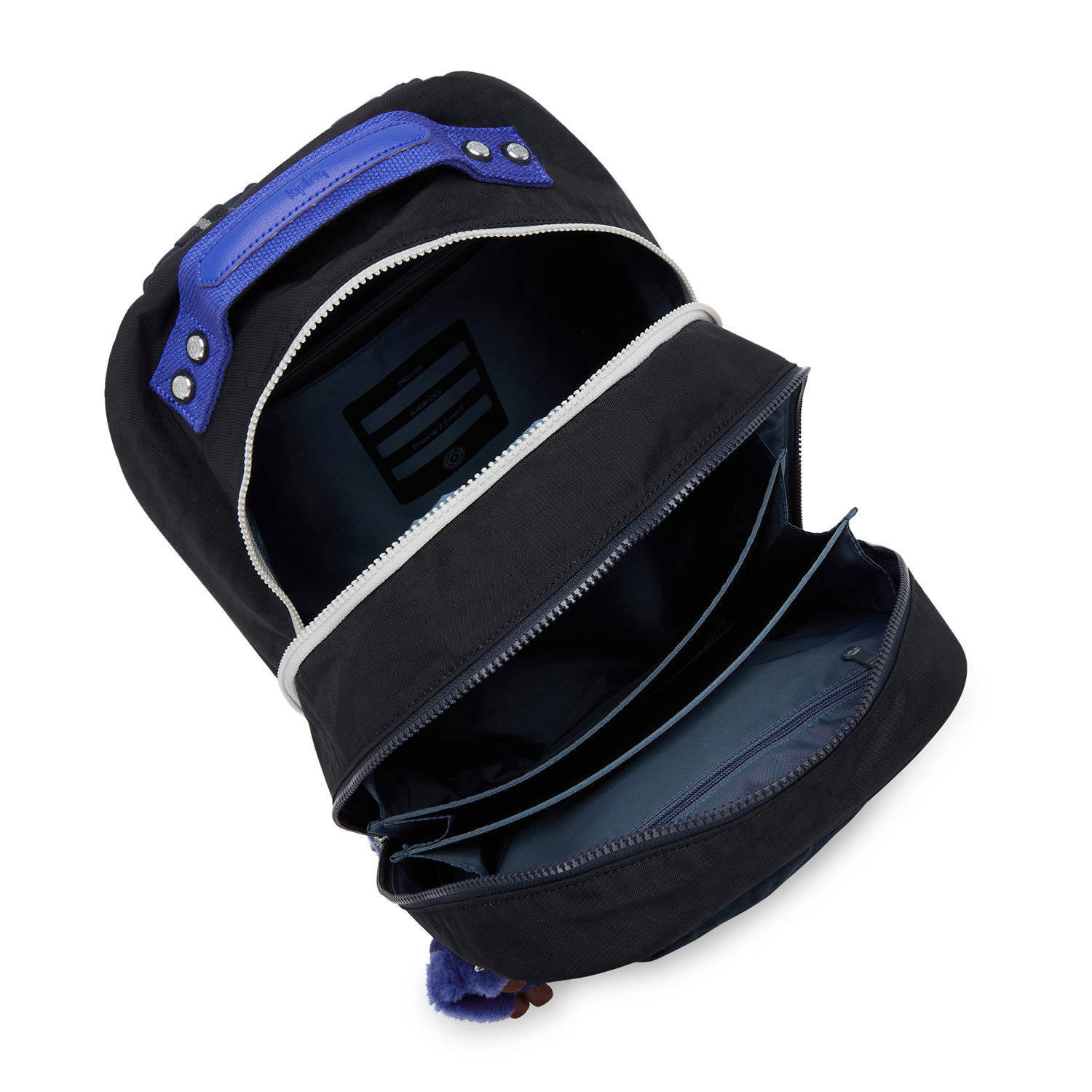 Kipling rugzak Class Room zwart donkerblauw