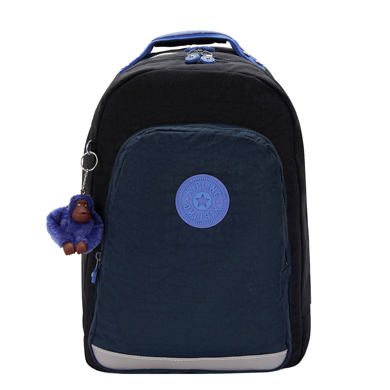 Kipling rugzak Class Room zwart donkerblauw