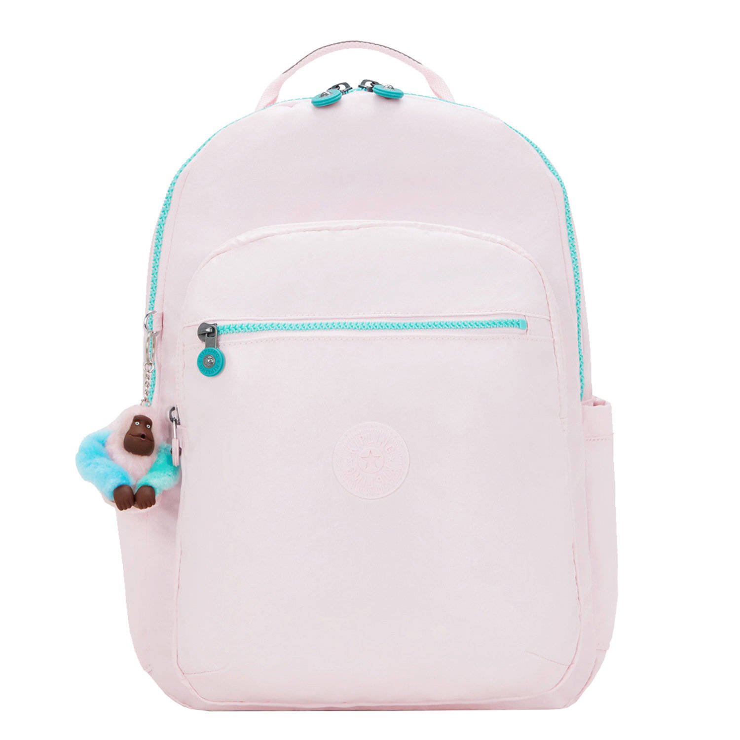 Kipling rugzak Seoul College lichtroze