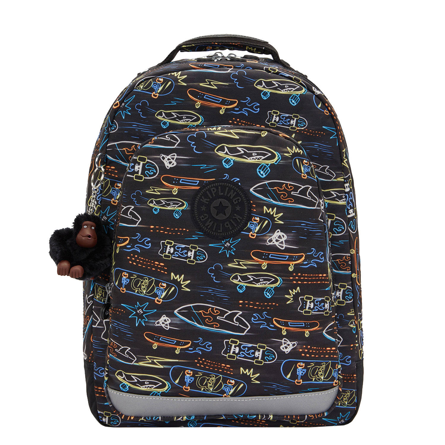 Kipling rugzak Class Room zwart multi