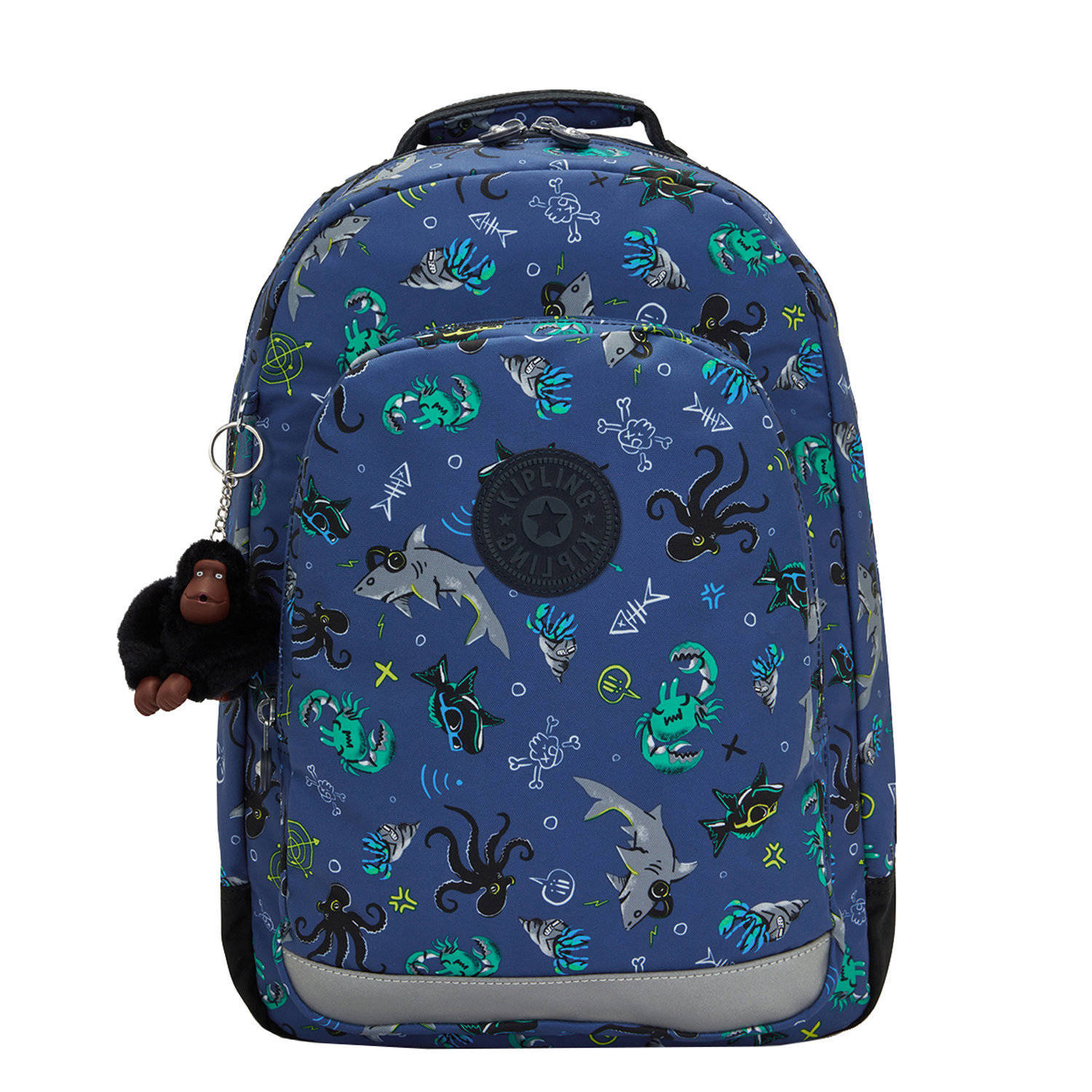 Kipling rugzak Class Room donkerblauw